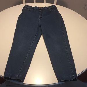 Vintage MOM Route 66 Denim Jeans 13/14 8-10 Short